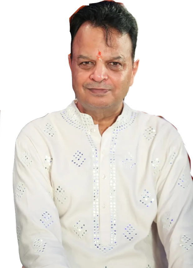 Portrait of Binod Kumar Bhimsaria